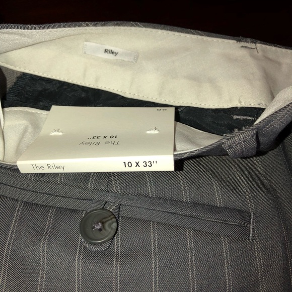 Calvin Klein Gray Pinstriped Suit - Picture 6 of 7